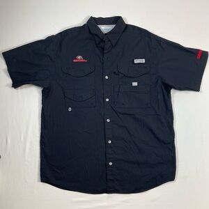 Georgia Football Columbia Men's Short Sleeve Shirt, Size Medium